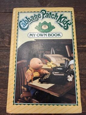 Cabbage Patch Kids My Own Book Blank Journal 1984 RARE Collectible NWOT
